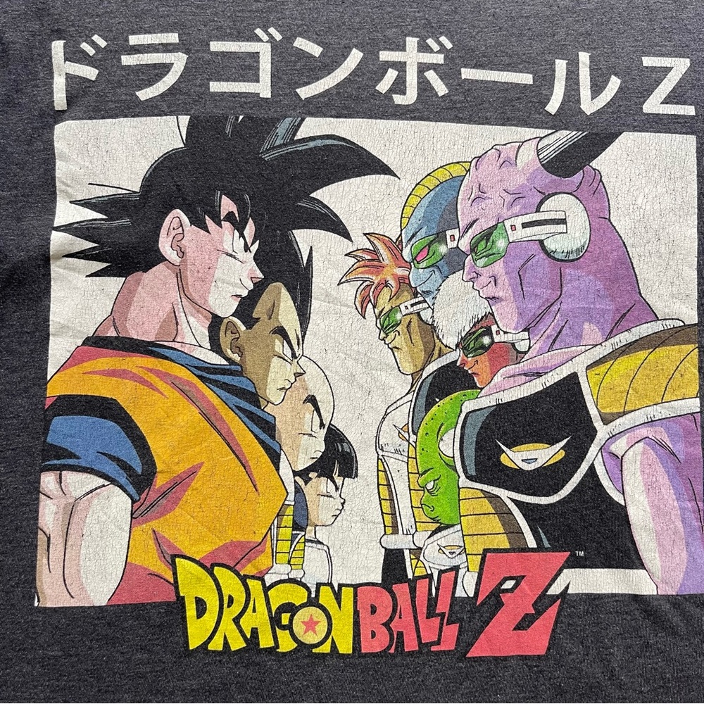 Dragon Ball Z Tee Shirt Size Small in Grey